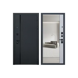 Входная металлическая дверь АСД Ньюкасл с зеркалом 