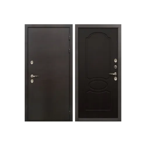 Входная металлическая дверь с терморазрывом Лекс Термо Сибирь 3К Венге (панель №13)