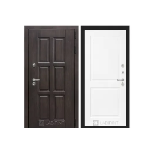 Входная дверь с терморазрывом Лондон 11 - Белый софт