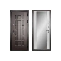 Металлическая дверь Дива МД-38 с зеркалом